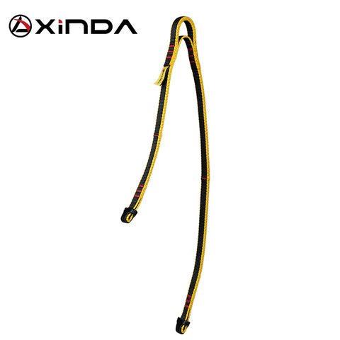Xinda Professional Rock Climbing Supplies High Altitude  Anti Fall Off Protective Safety Belt Cowstail High Strength Wearable ► Photo 1/6