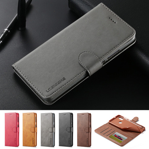 Case For Xiaomi Redmi Note 5 Case Leather Wallet Luxury Cover Redmi Note 5 Pro Case Flip Cover For Note 9 Pro Max 9S 8 7 6 Cover ► Photo 1/6