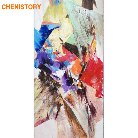 CHENISTORY Modern Paint By Numbers With Frame Canvas Painting