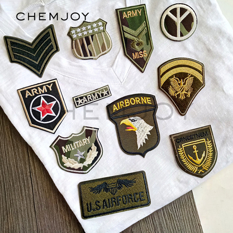 Badge Patch Embroidered Patches Army Military Patch Clothes