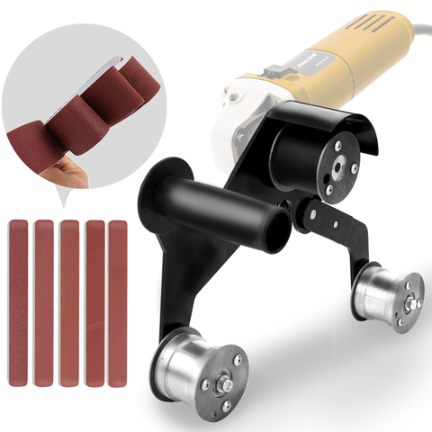 Iron Angle Grinder Cordless Power Tool Belt Grinder Sanding Belt Adapter Accessories Sanding Machine Grinding Polishing Machine ► Photo 1/6