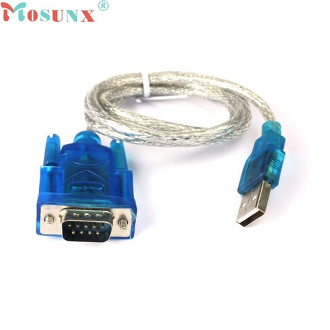 Beautiful Gift New USB TO RS232 DB9 Serial COM Convertor Adapter Support PLC Drop Shipping_KXL0728 ► Photo 1/2