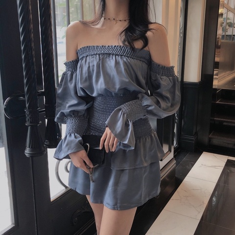 Women's Dresses Ins Girl Kawaii Ulzzang Sexy Off Shoulder Lazy Dress Female  Vintage Harajuku Punk Clothes For Women Sweet - Price history & Review |  AliExpress Seller - Shop4415057 Store 