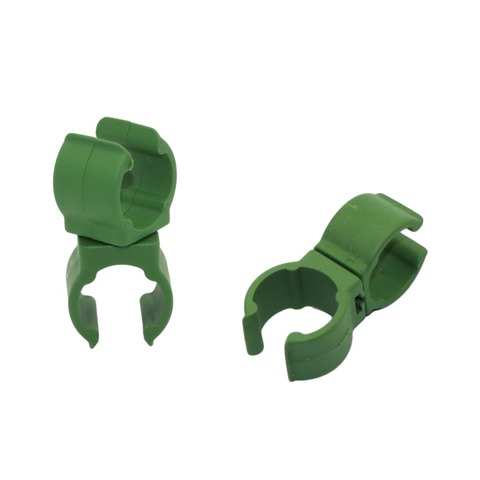 Plant support Plastic Fastener Gardening pillars Fixed Clamp Adjustable 360 Degree Rotating Connector Clip 10 Pcs ► Photo 1/6