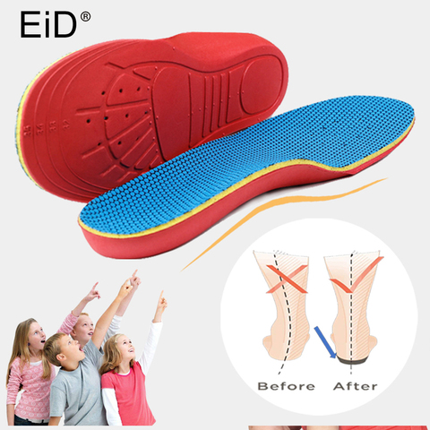 EiD Kids Children Orthopedic Insoles for Children Shoes Flat Foot Arch Support Orthotic Pads Correction Health Feet Care Insole ► Photo 1/6