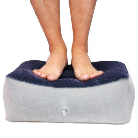 Household Portable Relaxing Feet Tool Inflatable Foot Rest Pillow Cushion PVC Air Travel Office Home Leg Up Footrest Ottoman ► Photo 1/6