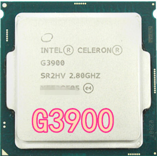 Intel Celeron G3900  g3900 Processor 2MB Cache 2.80GHz LGA1151 Dual Core Desktop CPU  can work ► Photo 1/1