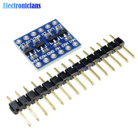 5PCS IIC I2C Logic Level Converter Bi-Directional Board Module 5V/3.3V DC For Arduino With Pins ► Photo 1/6