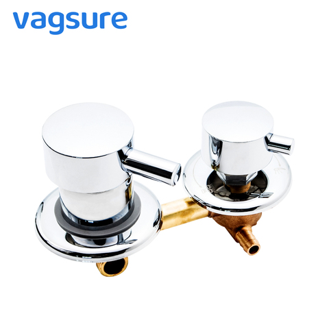 2/3/4/5 Water Outlet Hole Distance 10cm/ 12.5cm Brass Shower Faucets Bathroom Intubation Mixer Valve For Shower Cabin Cabinet ► Photo 1/6