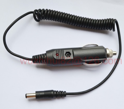 1pcs High-quality, all-copper  car charger 12V / 24V Power adapter Cigarette Lighter 1.5M DC 5.5 *2.1mm  ► Photo 1/1