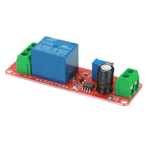 DC 5V 12V Time Delay Relay NE555 Time Relay Shield Timing Relay Timer Control Switch Car Relays Pulse Generation Duty Cycle ► Photo 1/4