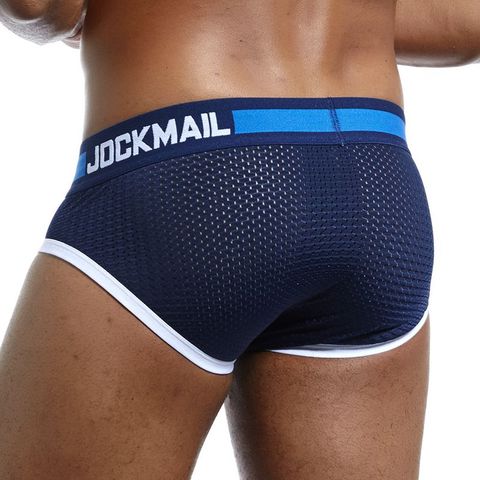 JOCKMAIL New designed Brand Men Underwear Briefs Slip Mesh Shorts Cueca Gay men Underwear sexy Male panties Breathable Cotton ► Photo 1/6