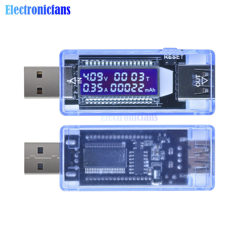 USB Volt Current Voltage Doctor Charger Capacity Power Bank Tester Meter ND