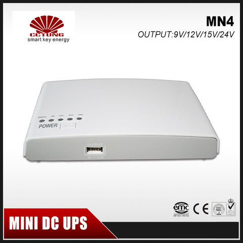 Mini Portable UPS With 110-240V Input 9V/12V/15/24V Output 8800mAh Lithium BatteryBuilt-in for Universal CCTV & Modem Equipment ► Photo 1/4