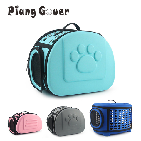 Pure Color Pet Carrier Bag Portable Outdoor Cat Foldable Dog Travel Pet Bag Puppy Carrying Shoulder Dog Bags ► Photo 1/6