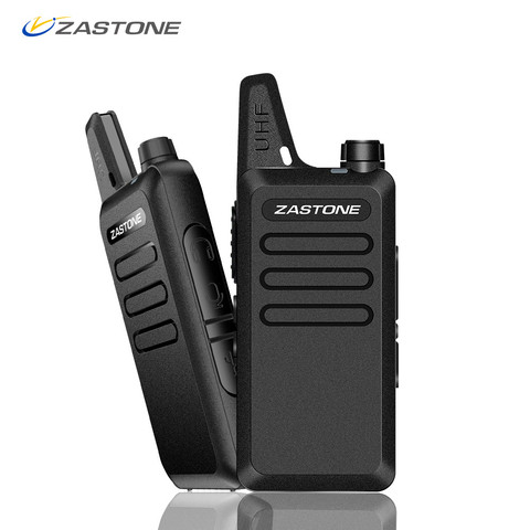 Zastone X6 Mini Walkie Talkie 400-470 UHF Walkie Talkie Portable Handheld Radio Comunicador Two-Way Ham Radio ► Photo 1/6