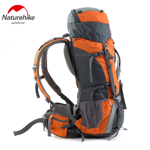 NatureHike 70L Rucksack Outdoor Hiking Backpack Nylon Waterproof Travel Backpack Aluminium Alloy External Frame Sports Backpack ► Photo 1/6