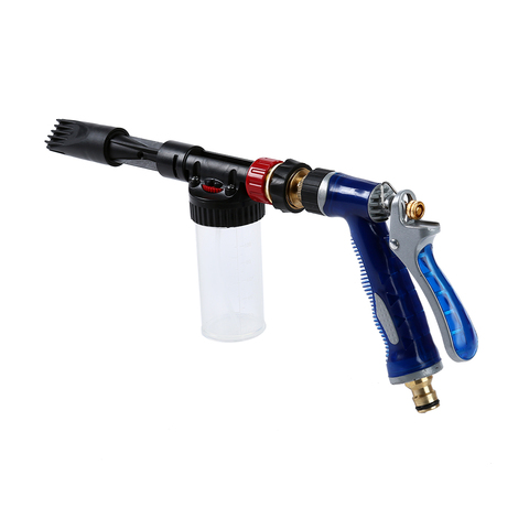 Car wash Gun Adjustable Pressure Car Washer with Foam Blaster That Connects to Any Garden Hose ► Photo 1/1