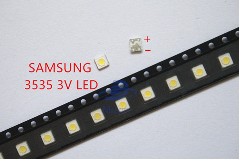 500PCS For SAMSUNG LED LCD Backlight TV Application LED Backlight 1W 3V 3537 3535 Cool white LED LCD TV Backlight TV Application ► Photo 1/5
