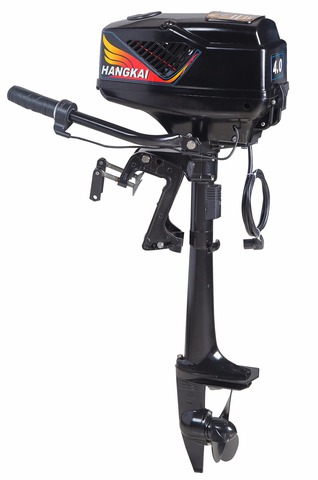 Brand New HANGKAI 4.0 Model Brushless Electric Boat Outboard Motor with 48V 1000W Output Fishing Boat Engine ► Photo 1/5