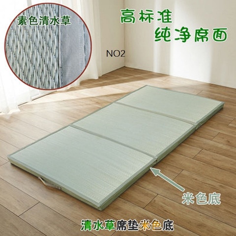 Folding JapaneseComfortable  Tatami Mattress Mat Rectangle Large Foldable Floor Straw Mat For  Sleeping Tatami Mat Flooring ► Photo 1/4