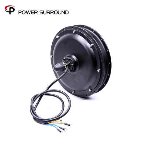 Top Motor 48v 1500w Ebike Brushless Gearless Rear Hub For Electric Bicycle Scooter Cycling Diy Conversion Kits ► Photo 1/6