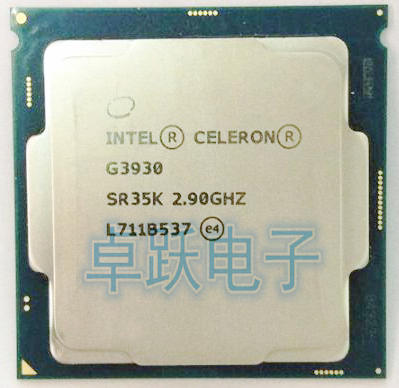 new and original original Intel G3930 CPU 2.9G 51W 2 Cores 1151 14NM HD610 DDR4 Desktop cpu Processor free shipping ► Photo 1/1