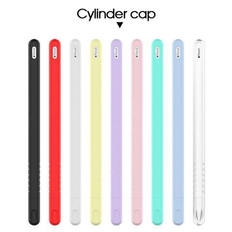 For Apple Pencil 2nd Generation Soft Silicone Case For iPad Pencil 2 Protective Cap Nib Holder Touch Pen Stylus Protector Cover ► Photo 1/6
