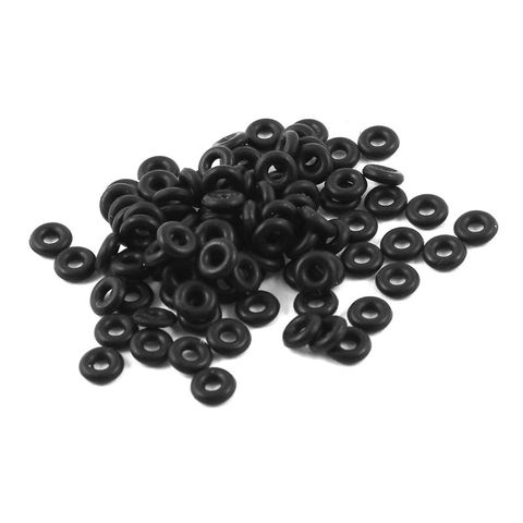 100 pcs O-ring in nitrile rubber 6 x 2 mm ► Photo 1/1