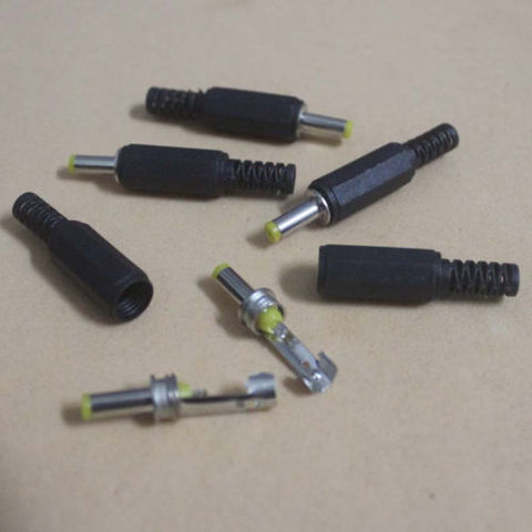 10pcs DC Power 4.0 x 1.7mm Male Plug Connector Adapter Plastic Handle Yellow Head ► Photo 1/1