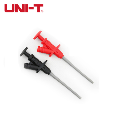 1 Pair UNI-T Multifunctional Insulated Quick Test Hook Clip 1000V Voltage Electric Flexible Testing Probe Instrument Accessories ► Photo 1/3