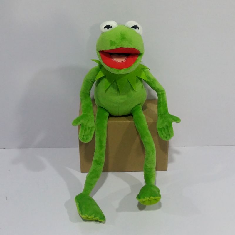 Free shipping 45cm=17.7inch Cartoon The Muppets KERMIT FROG Stuffed animals  Plush Boy Toys for Children Birthday Gift - Price history & Review, AliExpress Seller - Find Fun Plush toys