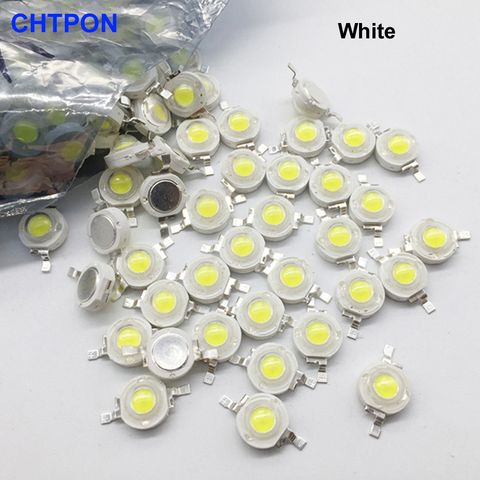 10 -1000 pcs Real Full Watt CREE 1W 3W High Power LED lamp Bulb Diodes SMD 110-120LM LEDs Chip For 3W - 18W Spot light Downlight ► Photo 1/1