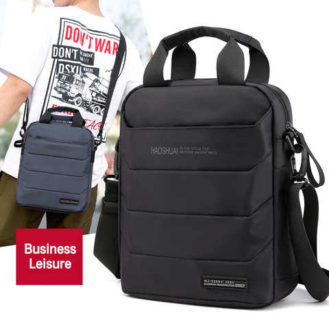 Man Classic Messenger Bag Mens Multifunction Shoulder Bags Nylon Business Wallet Bag For Men Simple Handbags XA259ZC ► Photo 1/6