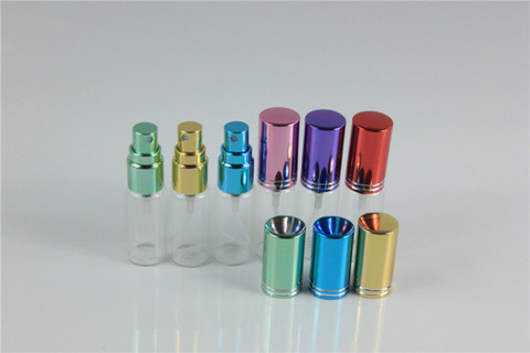20pcs/lot 5ml Colorful Mini Refillable Sample Perfume Glass Bottle Travel Empty Spray Atomizer Bottles Cosmetic Packaging ► Photo 1/5