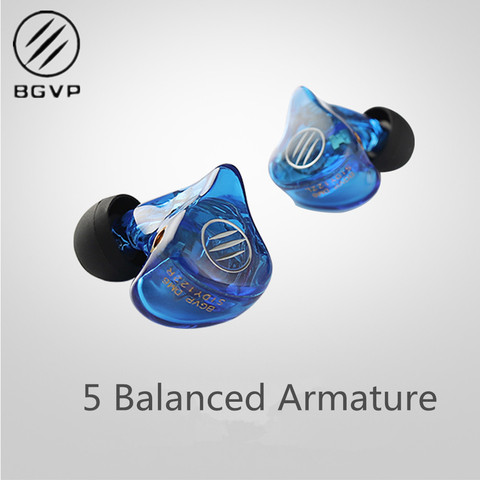 BGVP DM6 5BA Customized Earphone HiFi earphone Monitor in-ear Balanced Armature headset MMCX cable Replaceable cable DM6\DX3\DS1 ► Photo 1/1
