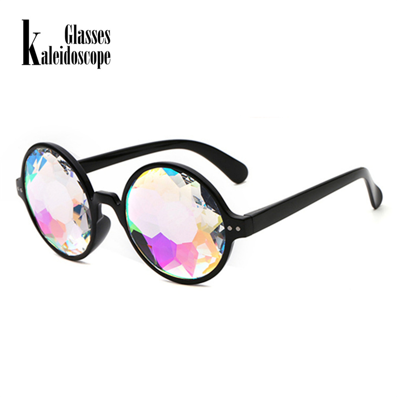 Women Kaleidoscopes Glasses Festival Party Edms Sunglasses Rave Diffracted Lens 