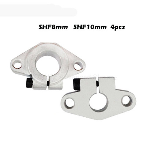4pcs SHF8 SHF10 SHF12 shf8 shf10 shf12 aluminum linear Rod Rail Shaft Support CNC Router parts 3d printer parts ► Photo 1/5