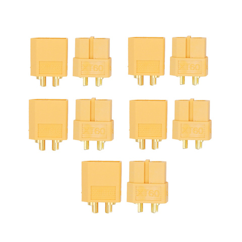 5pairs/lot XT60 XT-60 Connectors plugs Male/Female for RC Lipo Battery 30% off ► Photo 1/6