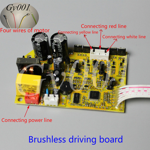 220V Brushless Motor Driver Brushless Control Board Speed Regulation Three-phase Line Research and Development Learning Motor ► Photo 1/1