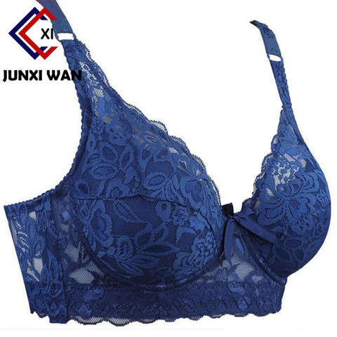 Women Lace Bra Thin Underwire Bralette Push Up Bra Underwear Sexy Lingerie  Plus Size Embroidery Brassiere 32/34/36/38/40B - Price history & Review, AliExpress Seller - Brian Hart Store