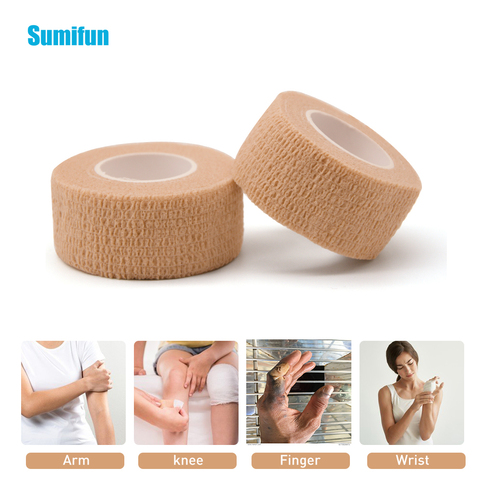Sumifun 1pcs Self-Adhesive Stretch Bandage Wrap Tape 2.5*450cm Sport Band Waterproof Breathable Protect Finger Medical Plaster ► Photo 1/6