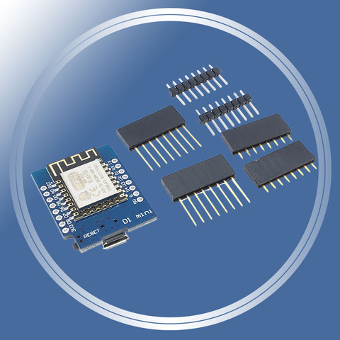 D1 Mini ESP8266 ESP-12 ESP-12F CH340G CH340 V2 USB WeMos WIFI Development Board D1 Mini NodeMCU Lua IOT Board 3.3V With Pins ► Photo 1/6