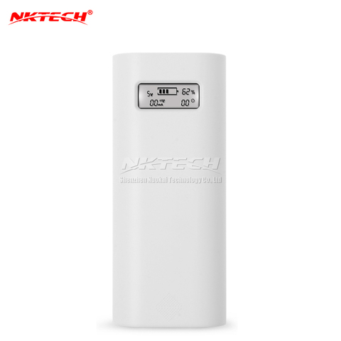 NKTECH E4S External Power Bank 18650 Battery USB LCD Charger Box 1A/2.1A For Mate 20 P20 Pro iPad Air iPhone X Android Cell MP3 ► Photo 1/6