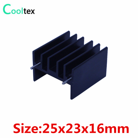 20pcs/lot 25x23x16mm MTDA7294 L298 IC heatsink heat sink radiator cooling ► Photo 1/4
