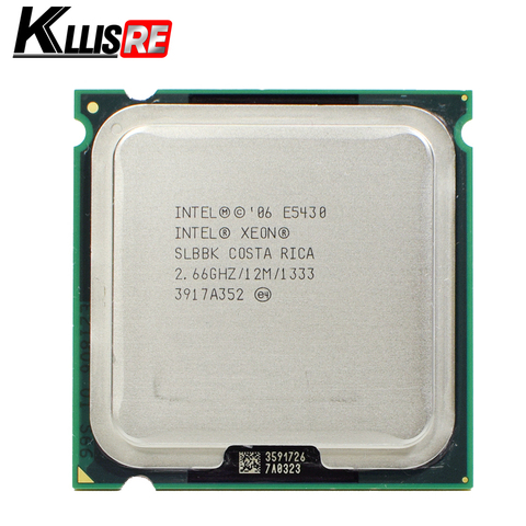 used INTEL XEON E5430 2.66GHz 12M 1333Mhz CPU Processor Works on LGA775 motherboard ► Photo 1/3