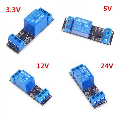 3.3V 5V 12V 24V 1 Channel Relay Module Low Level Trigger Optocoupler Isolation Relay Module ► Photo 1/6