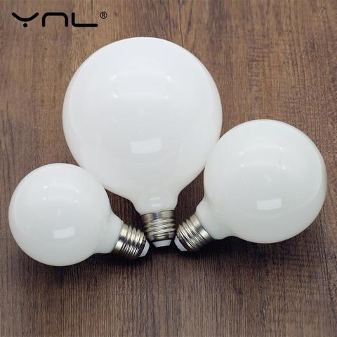 Milky LED Bulb E27 220V 110V Lampara G80 G95 G125 Ampoule Bombilla LED Lamp Bulb Cold White Warm White For Pendant Lamp ► Photo 1/6