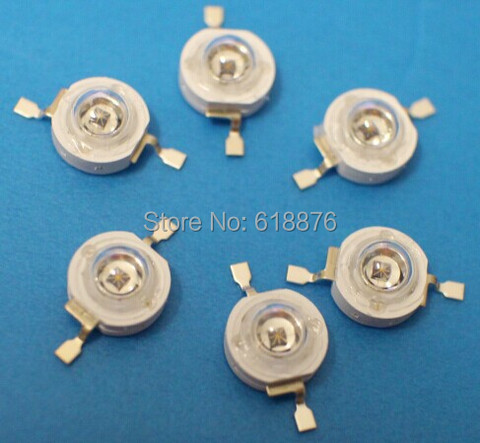 5pcs/lot 1W Far Red LED Far Infrared LED 850NM IR LED 1W Deep Red Diode High Quality Highlight ► Photo 1/2