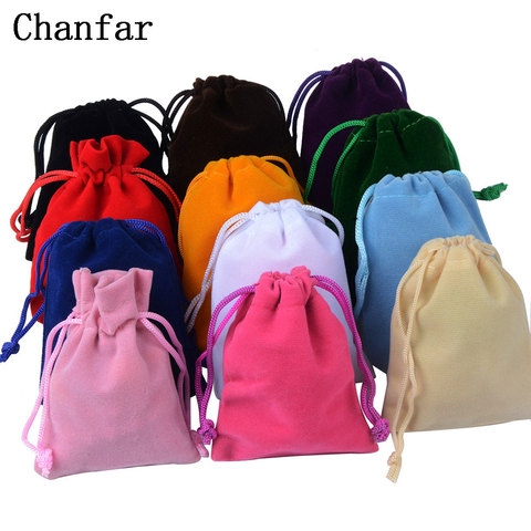 25pcs/Lot 7x9cm Jewelry Packing Velvet bag,Velvet Drawstring bags & Pouches ► Photo 1/6